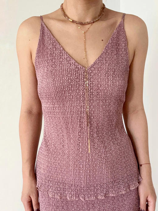 KEEPSAKE | She's Gone TOP [吊带背心 粉] 商品图2