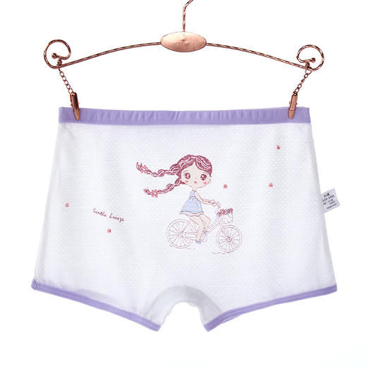 【8条装】儿童内裤平角夏季薄款透气中小童莫代尔女孩四角裤女童短裤 商品图8
