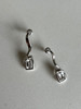 APRESI｜TROUVAILLE Millennium Cut Square White Topaz Fluid Earrings [流转耳环] 商品缩略图13