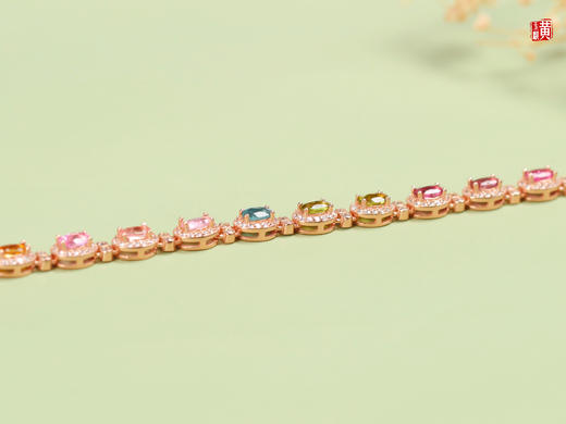 【兮旋】碧玺手链 商品图2