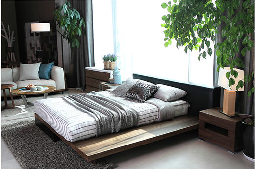 Kad床 | 床身胡原/橡黑/水洗白可选，皮布面料可选，可选配布套，详询客服 商品图7