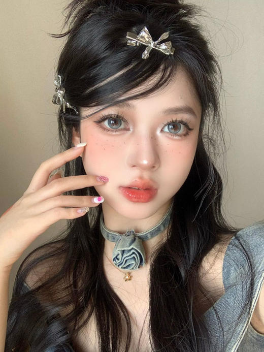 benibaby 月抛 白桃香菜 直径14.2mm着色13.54mm 商品图5