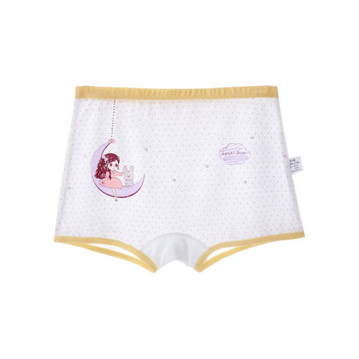 【8条装】儿童内裤平角夏季薄款透气中小童莫代尔女孩四角裤女童短裤 商品图4