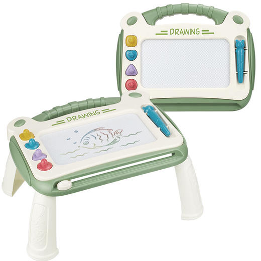 婴侍卫（BBG）小号磁性画板 带桌腿 1023颜色随机 商品图1