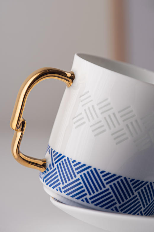 富玉 陶瓷马克杯情侣水杯家用牛奶杯 咖啡杯礼盒包装 商品图5