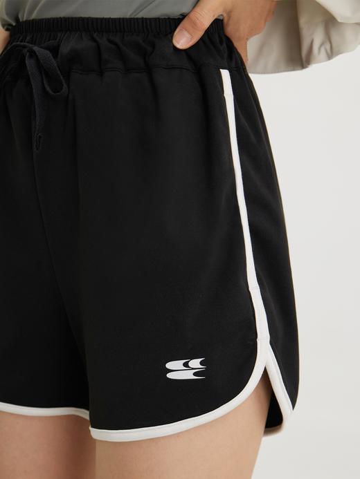 CryingCenter 黑色撞白包边休闲美式校园热裤运动短裤哭喊中心 商品图3