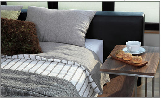 Kad床 | 床身胡原/橡黑/水洗白可选，皮布面料可选，可选配布套，详询客服 商品图10