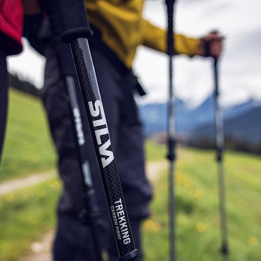 瑞典SILVA登山杖 Trekking Poles 男女同款户外跑步越野跑登山徒步健行远足装备  一旦折断 终生换新 商品图6