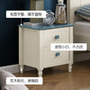 喜梦宝简约现代床头柜双抽屉斗柜床边柜储物柜子航海日记 商品缩略图3