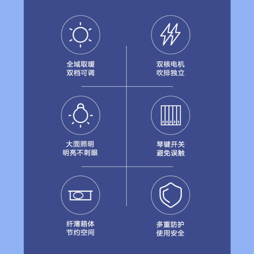 海尔（Haier）浴霸 G2 商品图1