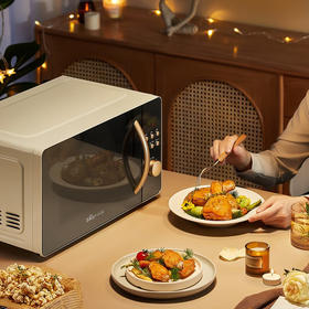 小熊（Bear） 微波炉 家用快捷 360°转盘加热20L五档火力 WBL-A20R3 20L容量+旋扭操控+快速加热