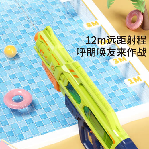 婴侍卫（BBG）大容量炫酷电动连发水枪 大容量电动连发水枪 颜色随机 商品图4