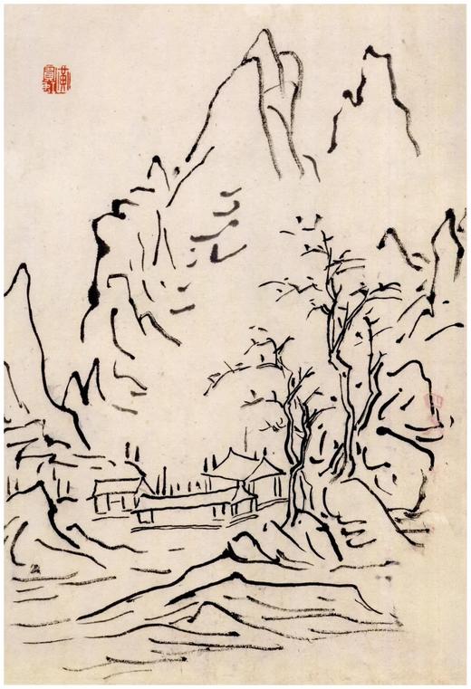 《黄宾虹墨迹》，软精装16开，黄宾虹著，浙江人民美术出版社2018年一版一印，定价120，售价108元。 商品图10