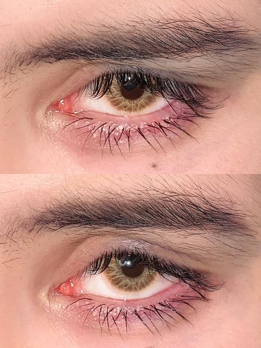 Mlii Lens 撒旦金棕 年抛 两片 14.2mm 着色 13.7mm 基弧8.6 含水38% 韩国进口 商品图1