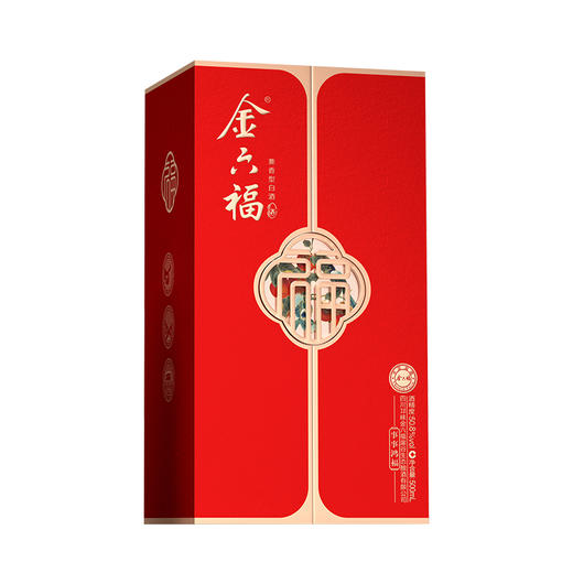 金六福事事鸿福50.8度手工酿造兼香型整箱500ml*6瓶 商品图2