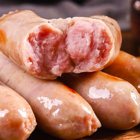 热卖【纯肉烤肠】纯土猪肉做的，采用天然肠衣，鲜香有嚼劲