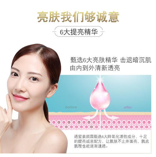 [素颜霜]【9.9元特价丨29.7元任选3件 | 单笔满59元送卡皮巴拉迷你收纳包】透蜜水漾美肤素颜霜3g*10片 非正装（3件起购，拍下3件立减） 商品图2