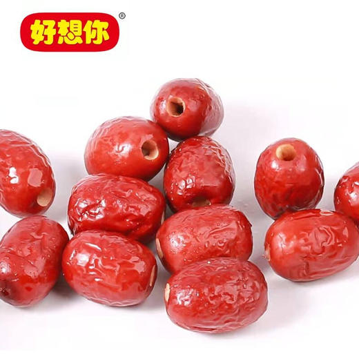 好想你红枣礼盒锁鲜去核红枣520克一级红枣灰枣开袋即食休闲零食煲粥 商品图7
