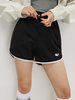 CryingCenter 黑色撞白包边休闲美式校园热裤运动短裤哭喊中心 商品缩略图1