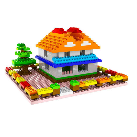 婴侍卫（BBG）带板小颗粒积木 带板小颗粒积木NO.097 商品图0