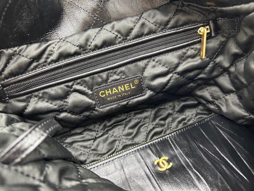 夏季特惠💰1400 原单香奈儿 大号AS3261皱皮  Chanel 22 bag 垃圾袋 商品图6
