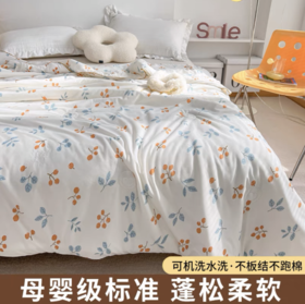 A类针织纯棉2米*2.3米大豆夏被