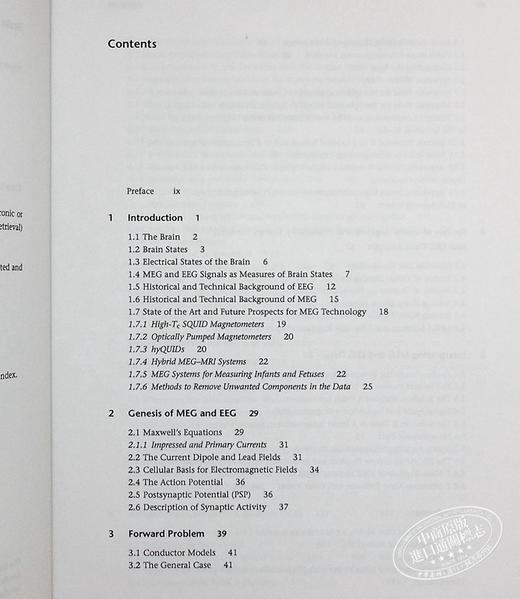 【中商原版】大脑信号 脑磁图与脑电图的物理学和数学 Brain Signals 英文原版 Risto J Ilmoniemi 商品图4