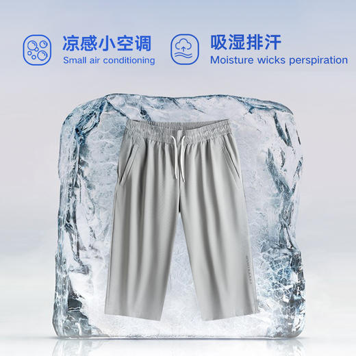 【新款DSF】大依优型大码男装加肥加大七分裤弹力大号短裤 商品图2