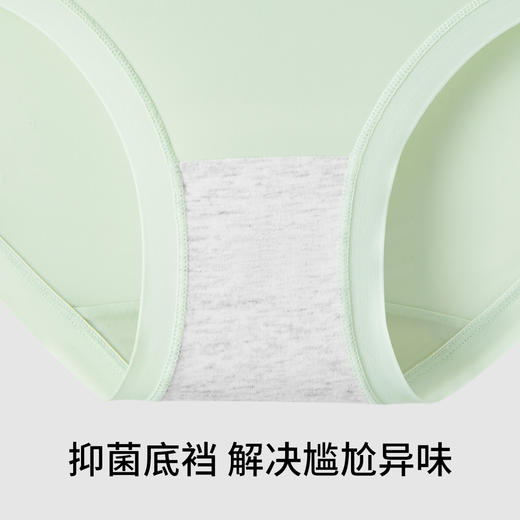 有棵树冰丝中腰女士内裤3条装-S783 商品图5