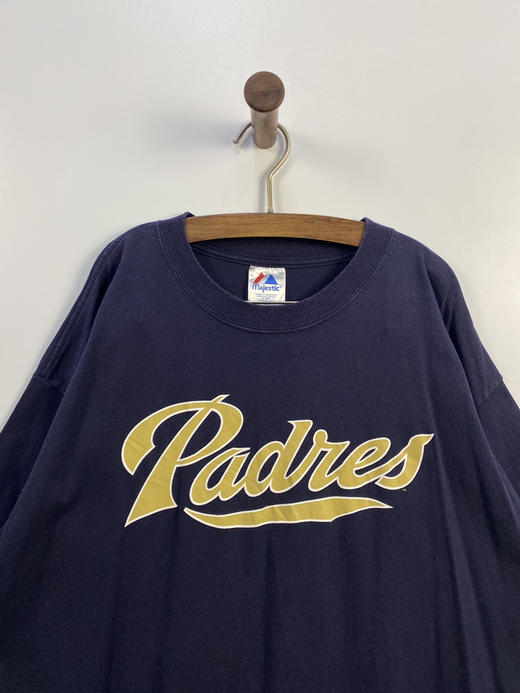 Y2K Vintage Majestic MLB 美国职业棒球大联盟 厚款 短袖T恤 _SST(2XL) 商品图0