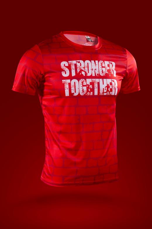 严素跑步TEE,变强短袖T恤 男/女款 速干快干 严素态度 商品图0