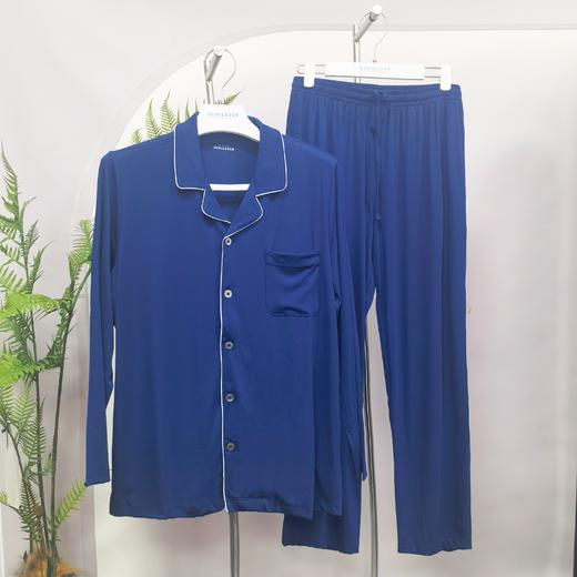 【经典莫代尔】SCHIESSER德国舒雅高端铂雅系列莫代尔男士家居服95/21350H 商品图0