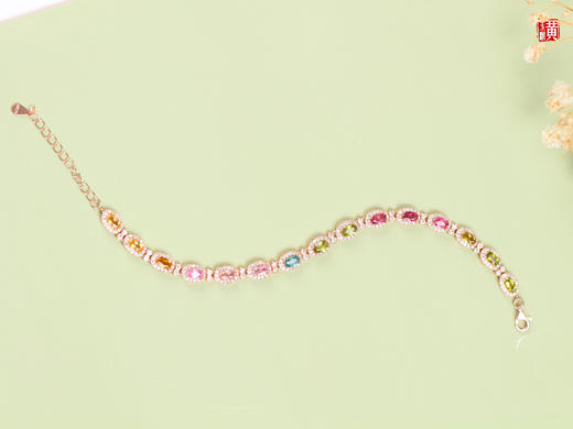 【兮旋】碧玺手链 商品图1