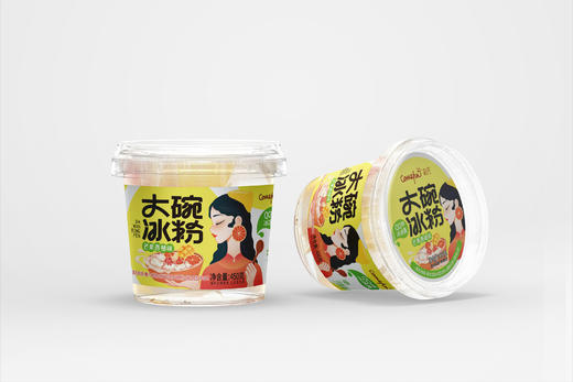 【漫调一刻 夏季！刻凡果冻布丁大碗冰粉】QQ弹弹凉爽一夏，甜蜜的味道，夏日清爽，冰冰凉凉，即食碗装食品，为你打造夏日的可口冷饮-LU健康 商品图6