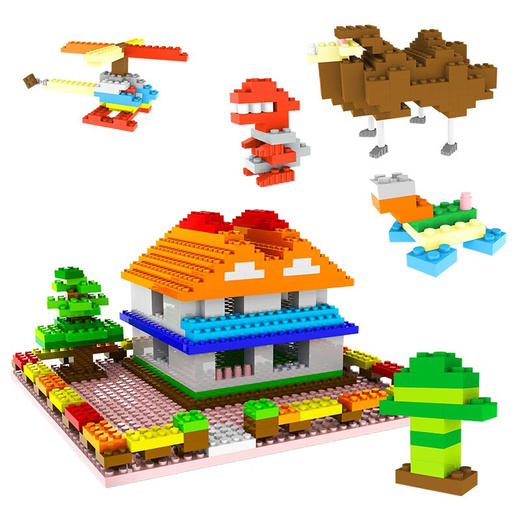 婴侍卫（BBG）带板小颗粒积木 带板小颗粒积木NO.097 商品图4