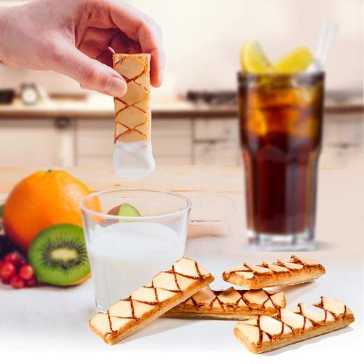 意大利百诺尼1850焦糖味/杏仁果酱千层酥135g 咬一口满满的香甜酥脆口感丰富 058316/050122 商品图1