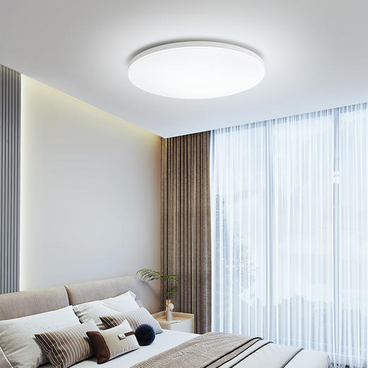 [不参与包安装活动]欧普（OPPLE）阳台吸顶灯现代简约圆形过道卫生间灯具铂玉超薄led厨房灯三防灯 商品图4