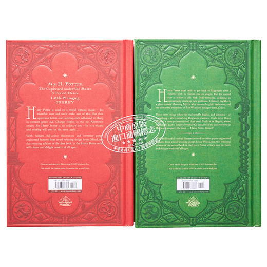 【中商原版】MinaLima 哈利波特精装互动书1-2 英文原版 MinaLima Harry Potter 哈利波特互动书 哈利波特机关书 哈利波特英语原版 J.K罗琳 商品图2