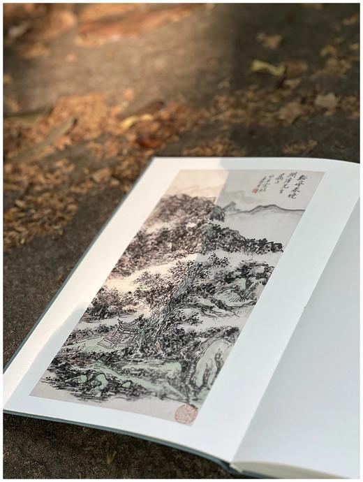 《黄宾虹墨迹》，软精装16开，黄宾虹著，浙江人民美术出版社2018年一版一印，定价120，售价108元。 商品图8
