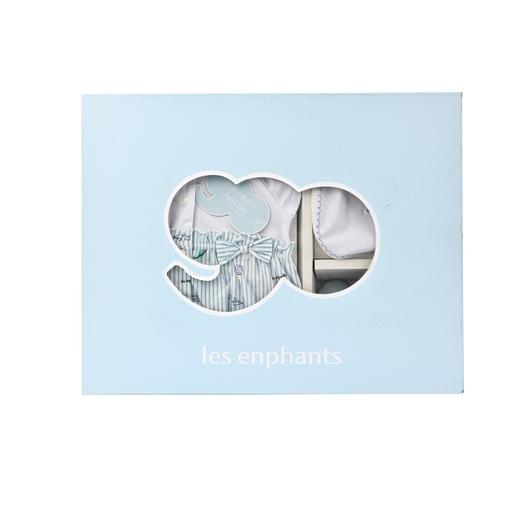 丽婴房-寝具类（夏）G3礼盒-4件装6_浅蓝 商品图1