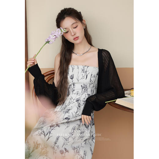 鹿向南《浪漫海岸》法夏季设计感众气质显瘦防晒开衫 LXN30507 商品图3