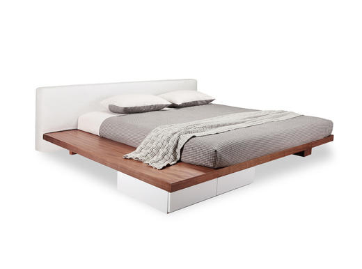 Kad床 | 床身胡原/橡黑/水洗白可选，皮布面料可选，可选配布套，详询客服 商品图2