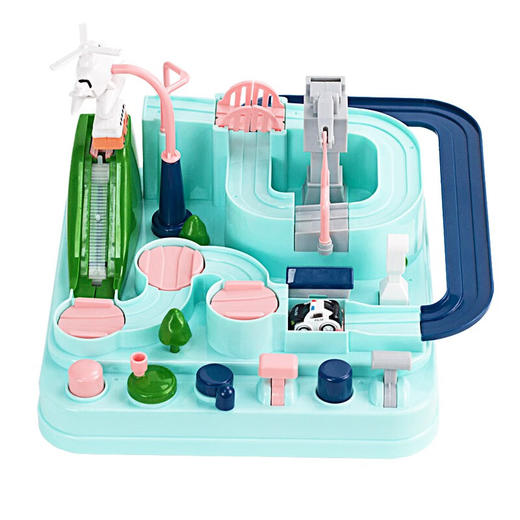 婴侍卫（BBG）儿童汽车闯关大冒险玩具 商品图0