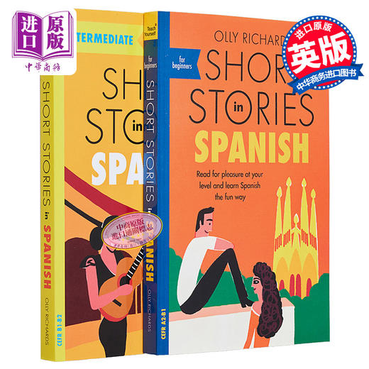 【中商原版】适合西班牙语学者的短篇故事 Short Stories in Spanish for Intermediate Learners 英文原版 Olly Richards 商品图0