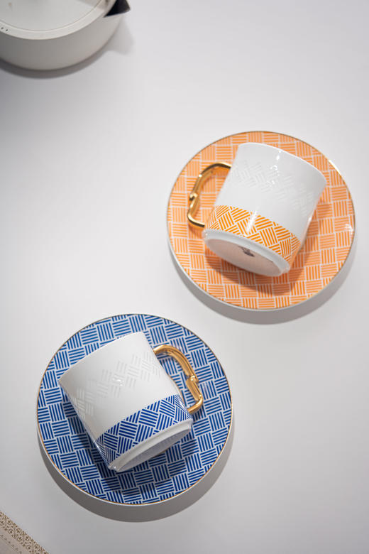 富玉 陶瓷马克杯情侣水杯家用牛奶杯 咖啡杯礼盒包装 商品图3