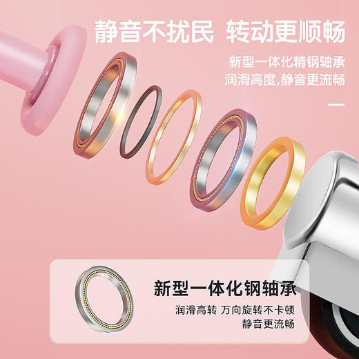 「静音设计！数款可选」致佳健腹盘多功能静音腹肌滑行盘 家用室内健身器材万向腹肌轮健康训练 商品图1