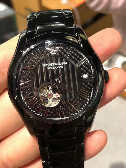 鼎鼎大名的黑武士⌚Armani阿玛尼Ar60014男士机械表⚙️ 商品图4