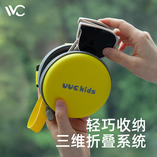 VVC儿童防晒可折叠墨镜防紫外线护目墨镜夏新款男女遮阳太阳眼镜 VCY3S197 商品图3
