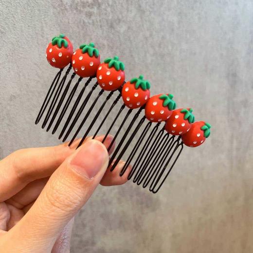 【秒杀】【9.9包邮】2件套儿童可爱碎发梳卡通碎发夹女孩发饰一对 商品图4