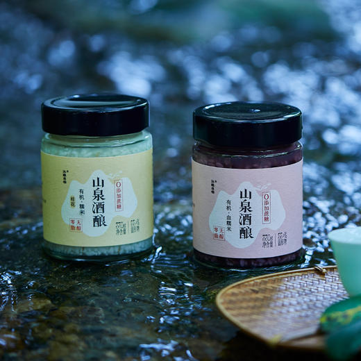 非遗·有机山泉酒酿桂花口味/血糯米口味 沐酿造物  山泉酒酿 商品图4